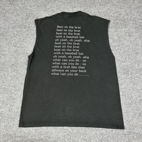 Vintage Ramones Beat on the Brat Tour Shirt XL Black 1996 USA - Picture 5 of 6